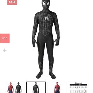 Black Spider Costume